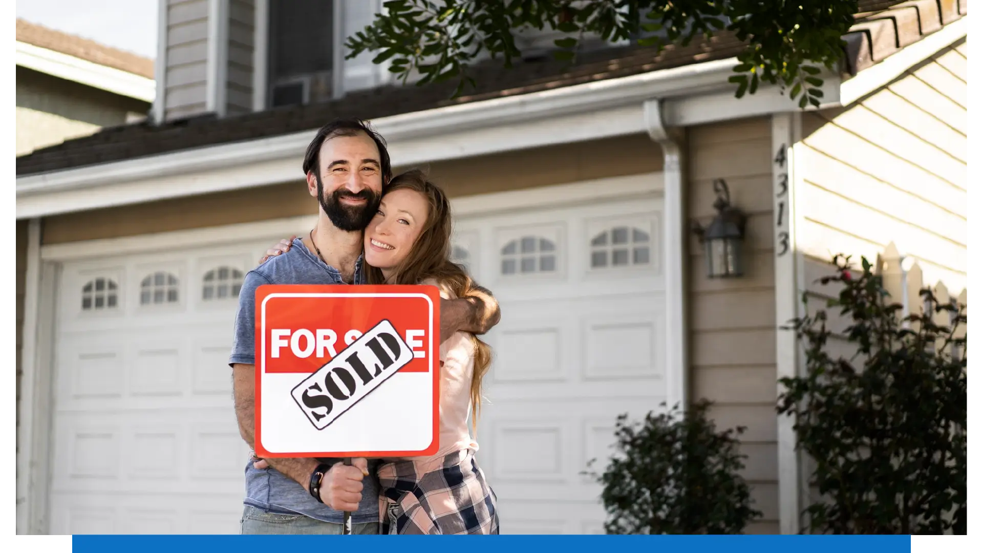 couple who just bought a house