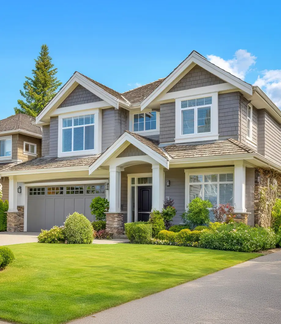 newly built house